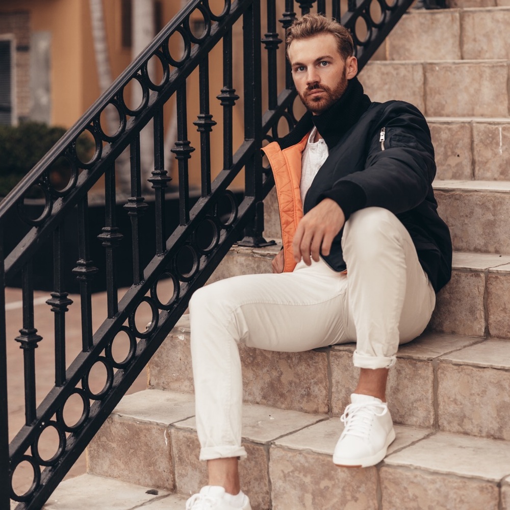 THE KOOPLES | Navy Bomber Jacket